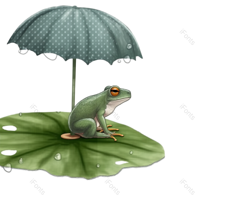 夏至图片,元素元素,荷花PNG,青蛙免抠素材